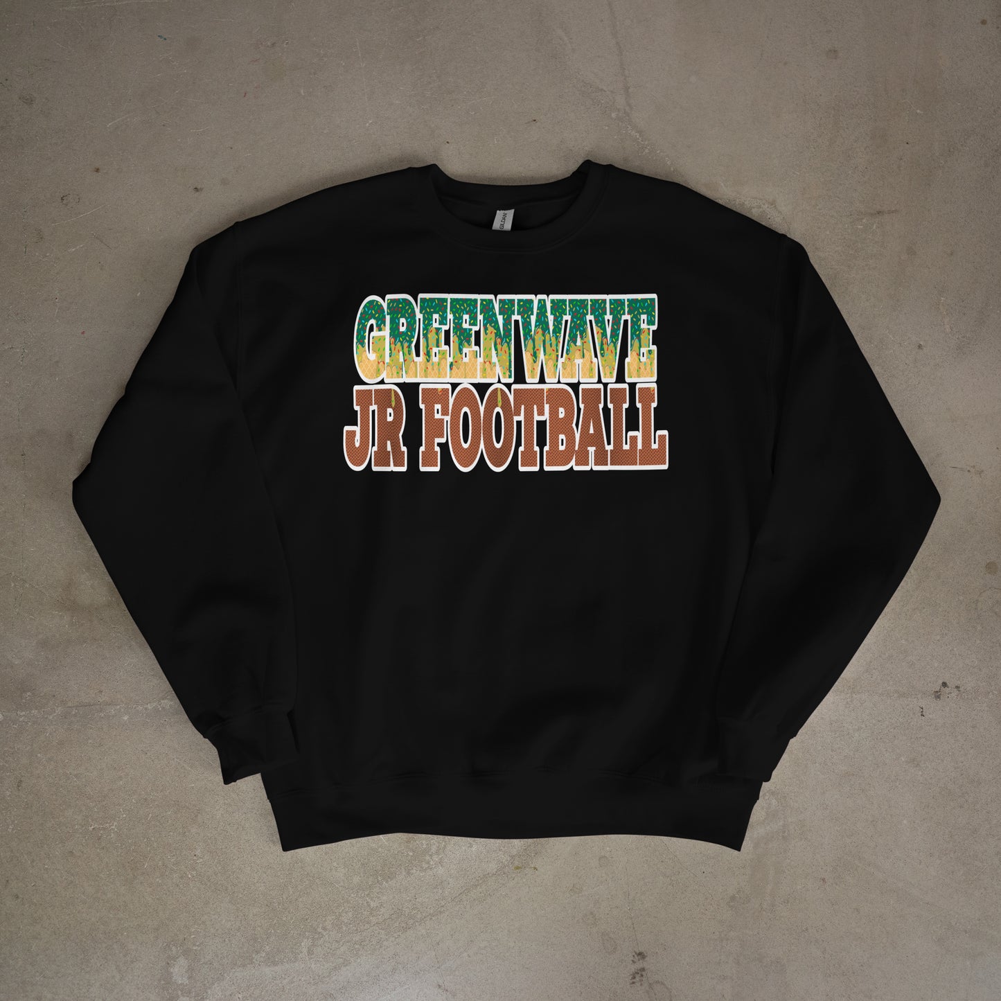 Greenwave Jr Football Drip