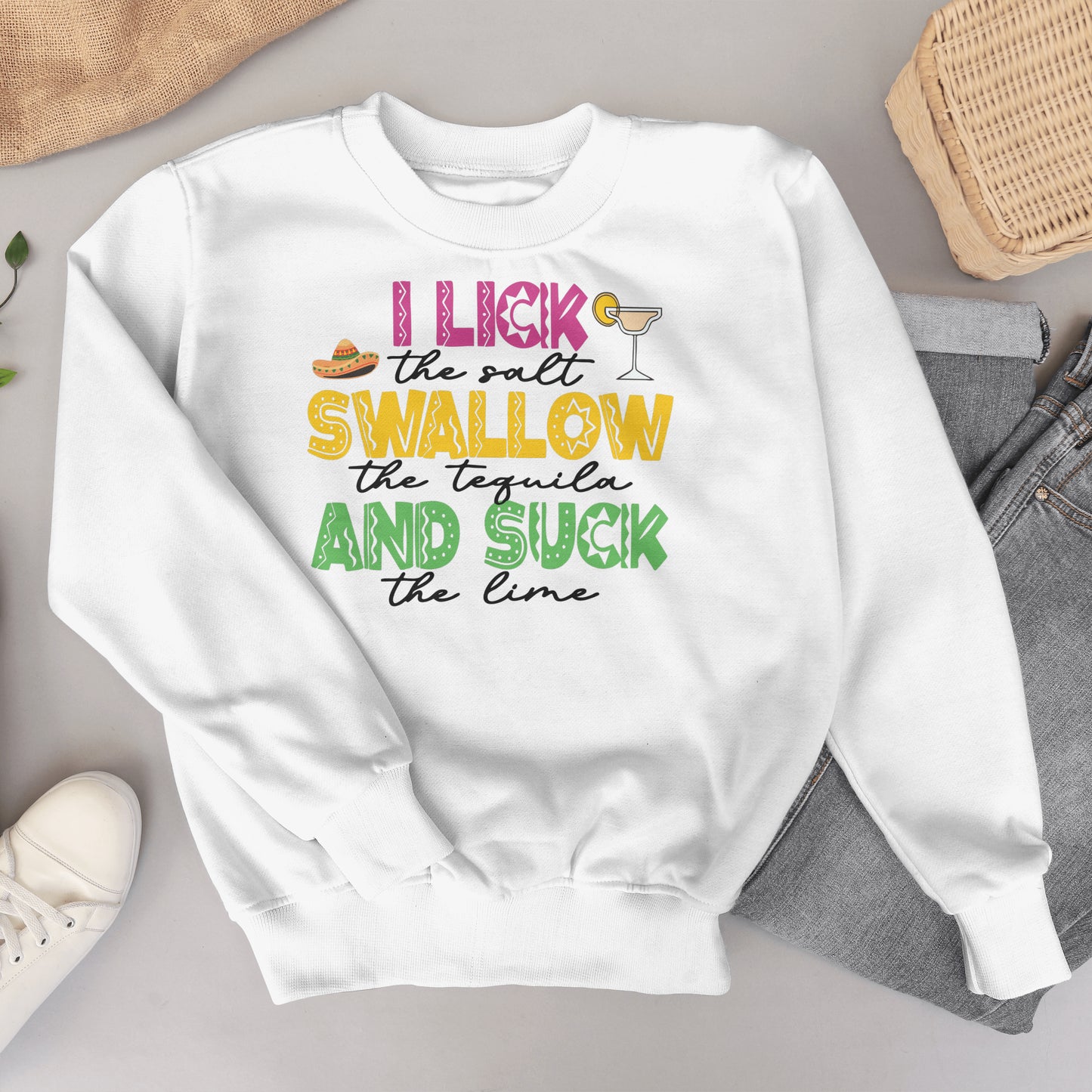Spicy Tequila Crewneck