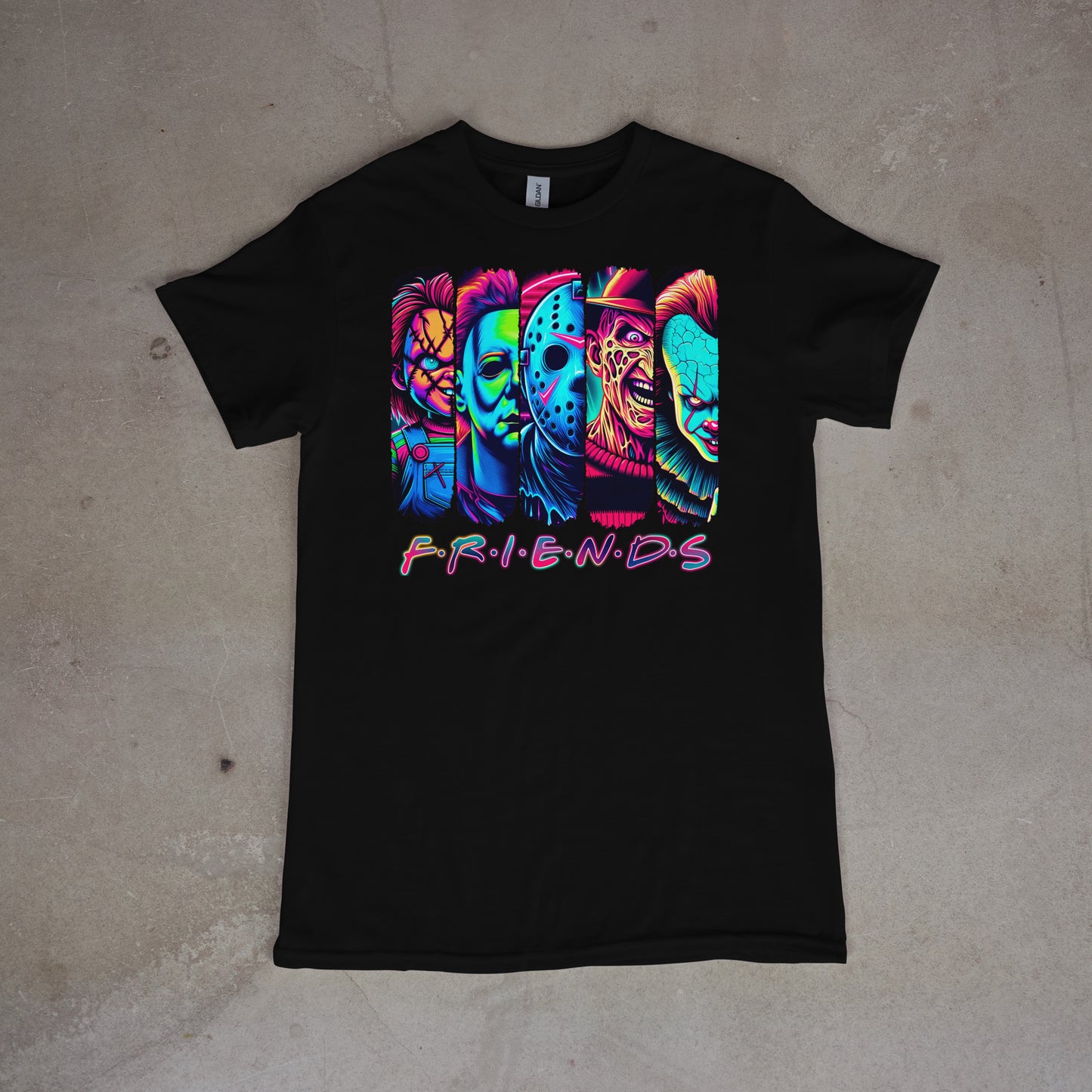 Neon Friends Horror Edition