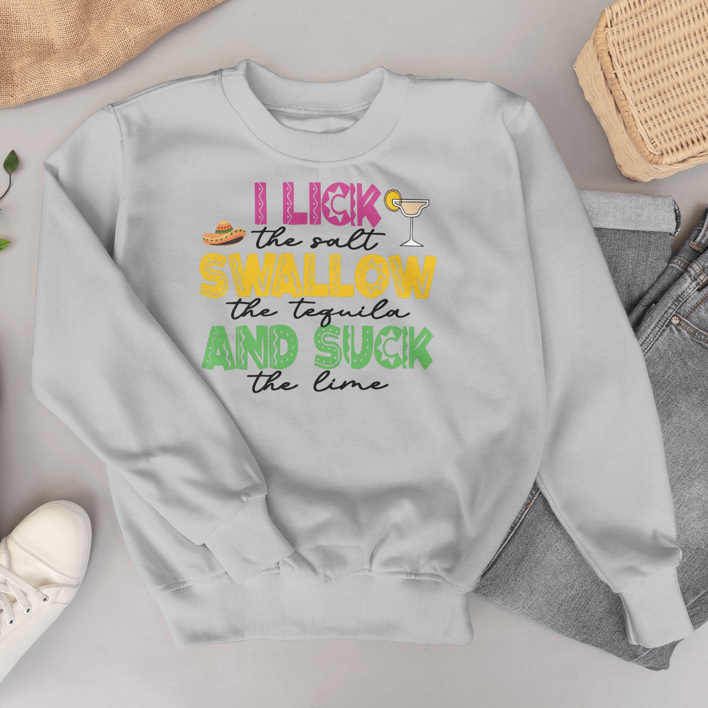 Spicy Tequila Crewneck
