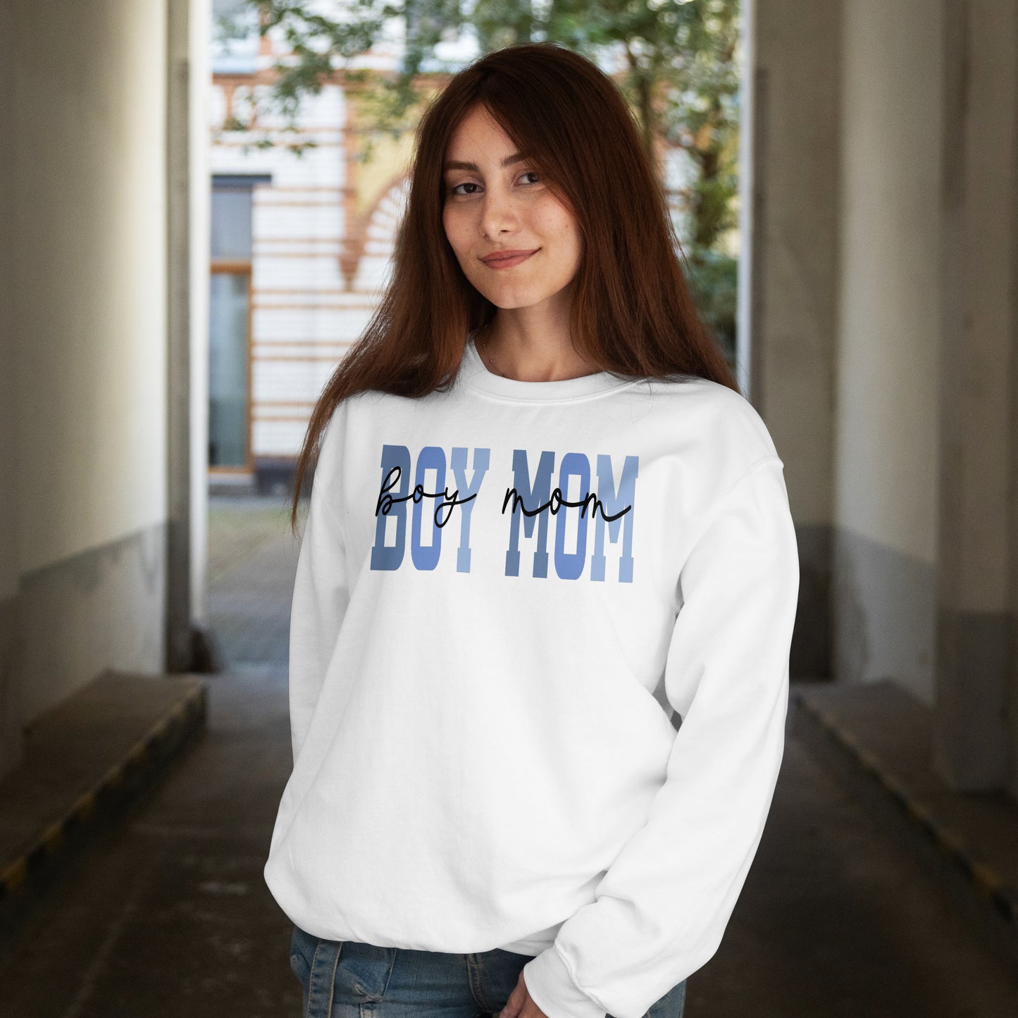 Boy Mom Crewneck