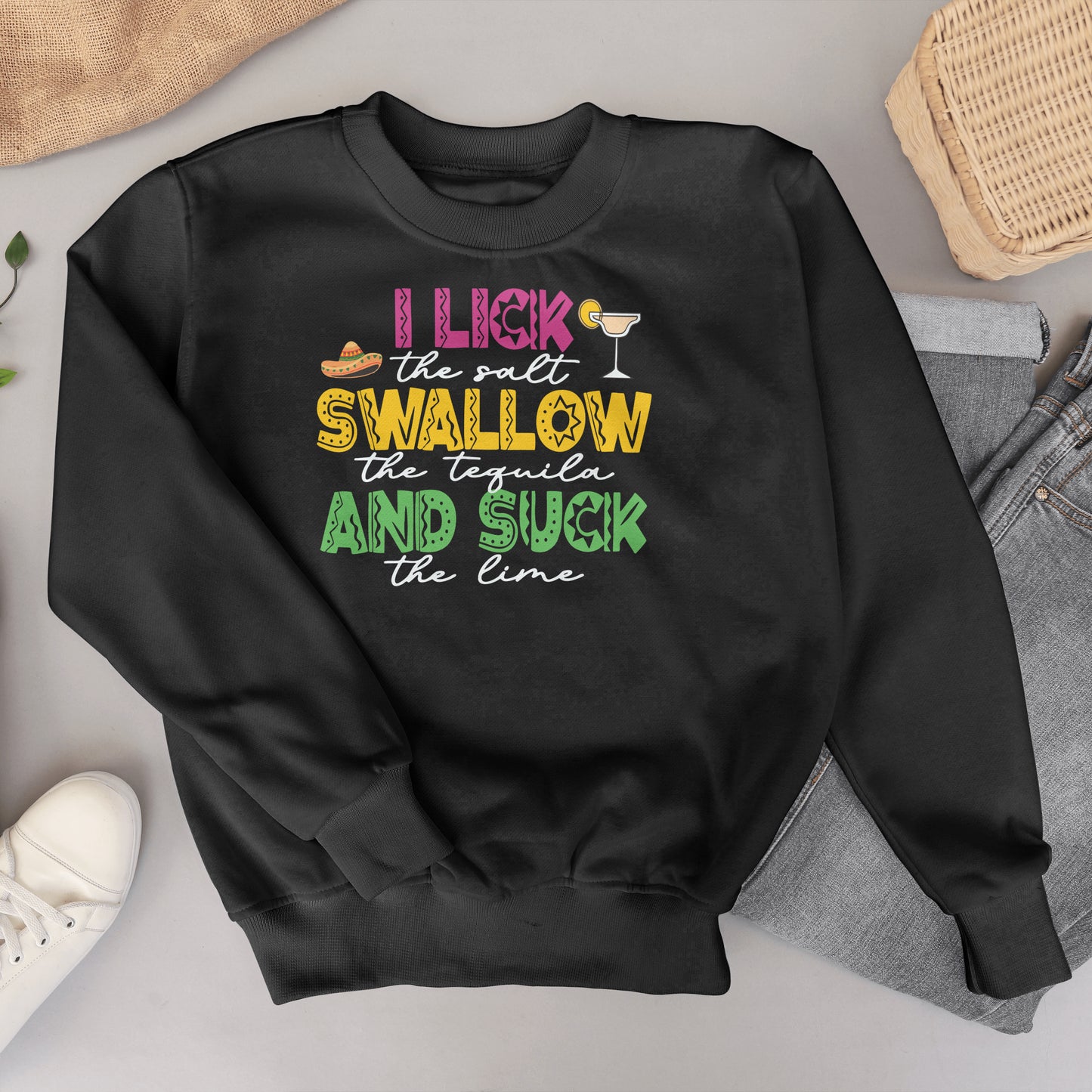 Spicy Tequila Crewneck