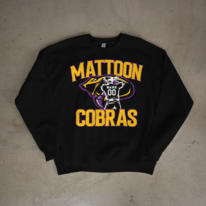 Glitter Modern Personalized Cobras