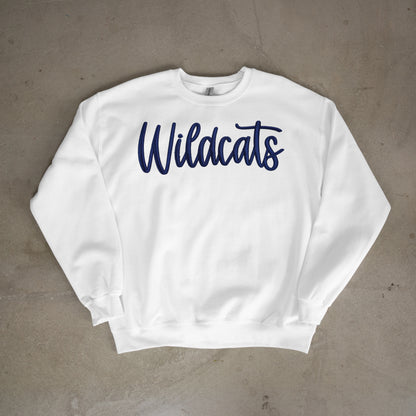 Embroidered Puff Wildcats