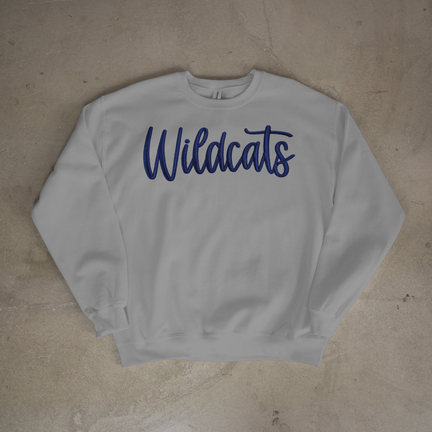 Embroidered Puff Wildcats