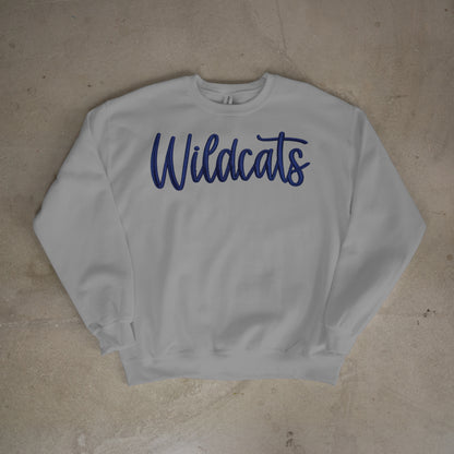 Embroidered Puff Wildcats