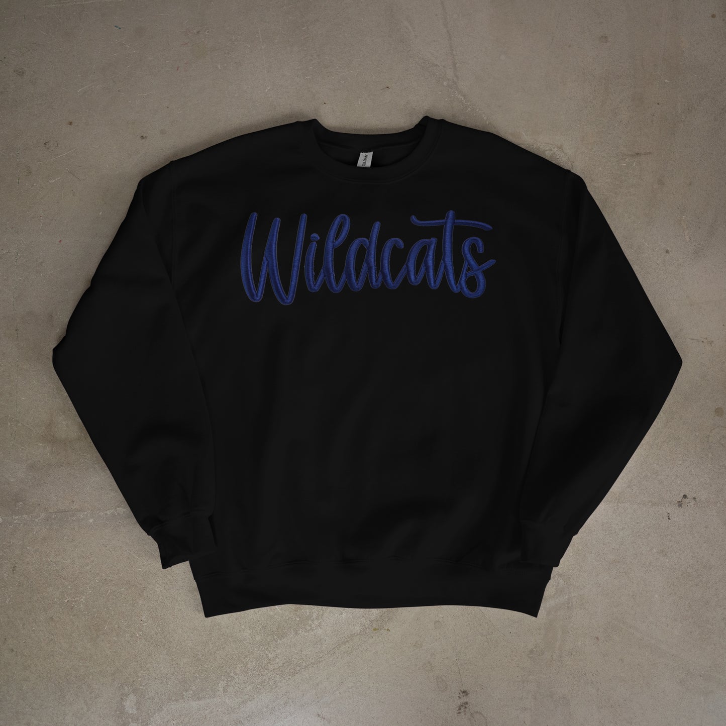 Embroidered Puff Wildcats