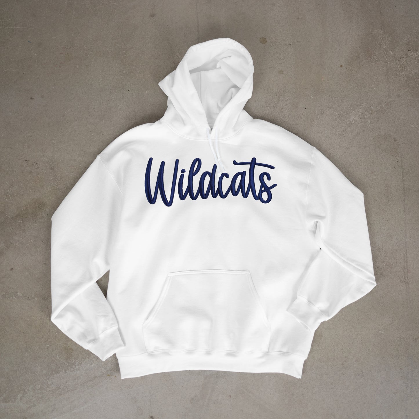 Embroidered Puff Wildcats