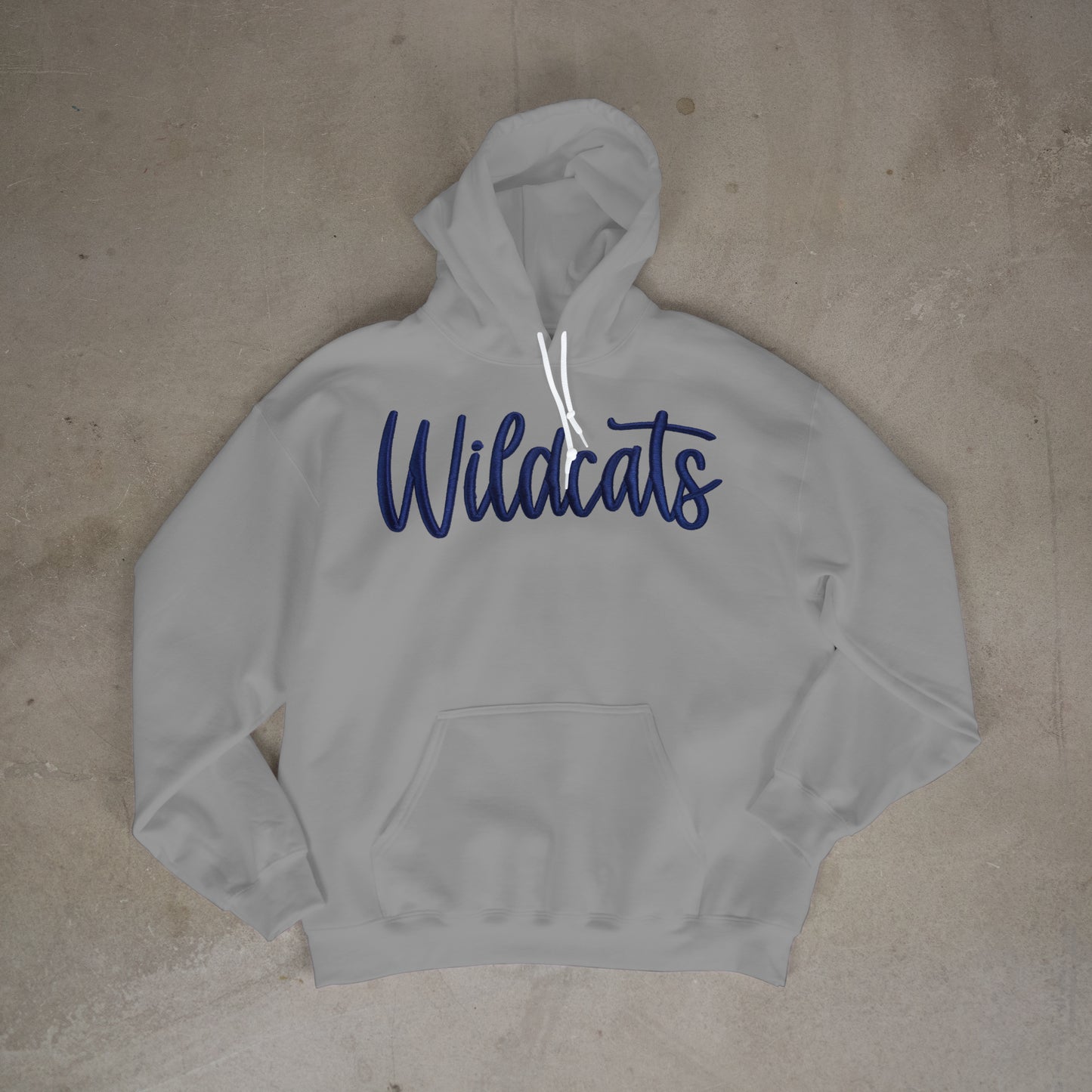 Embroidered Puff Wildcats