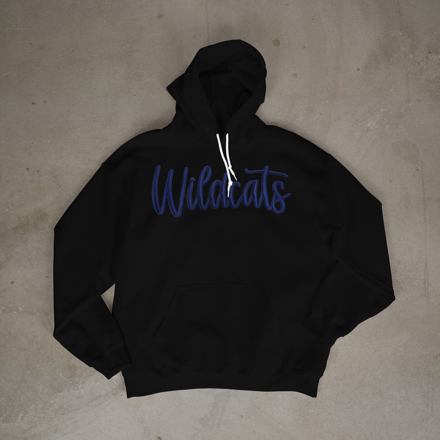 Embroidered Puff Wildcats