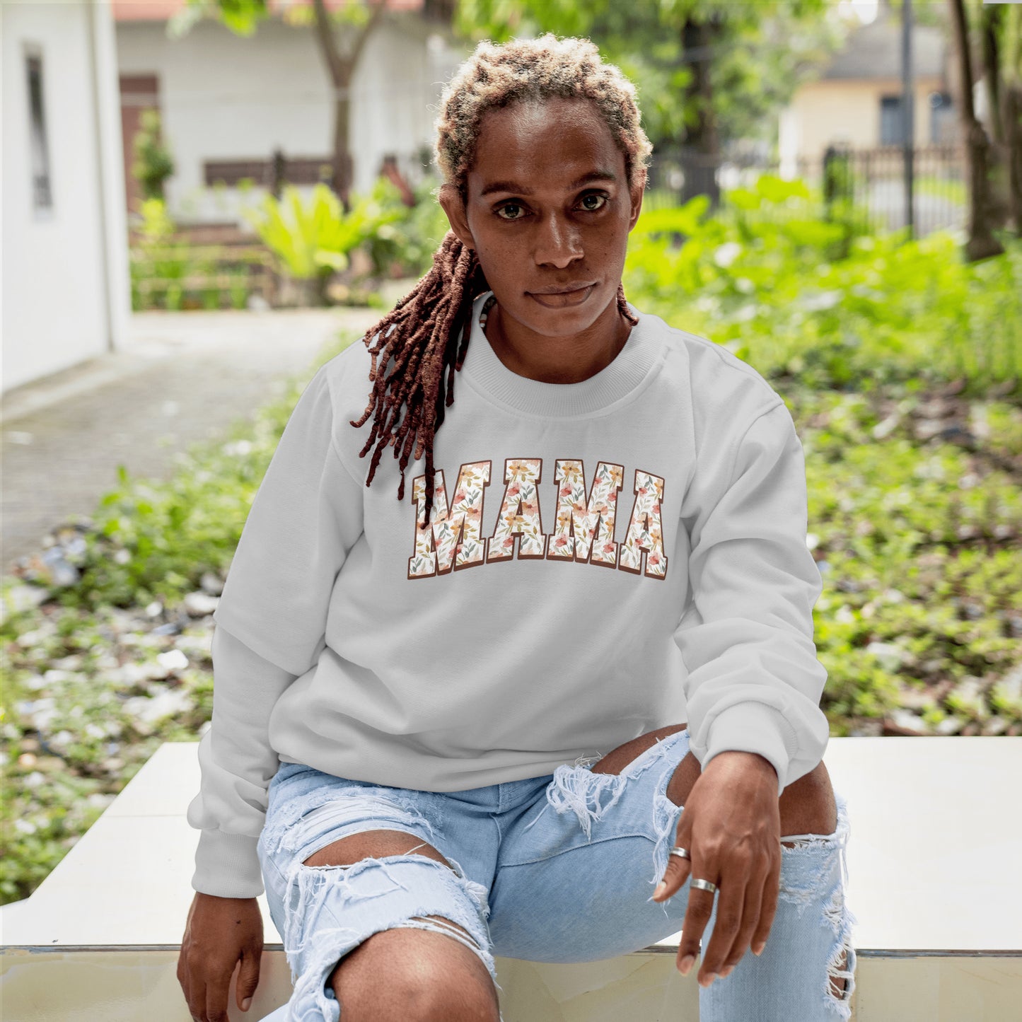 Floral Mama Crewneck