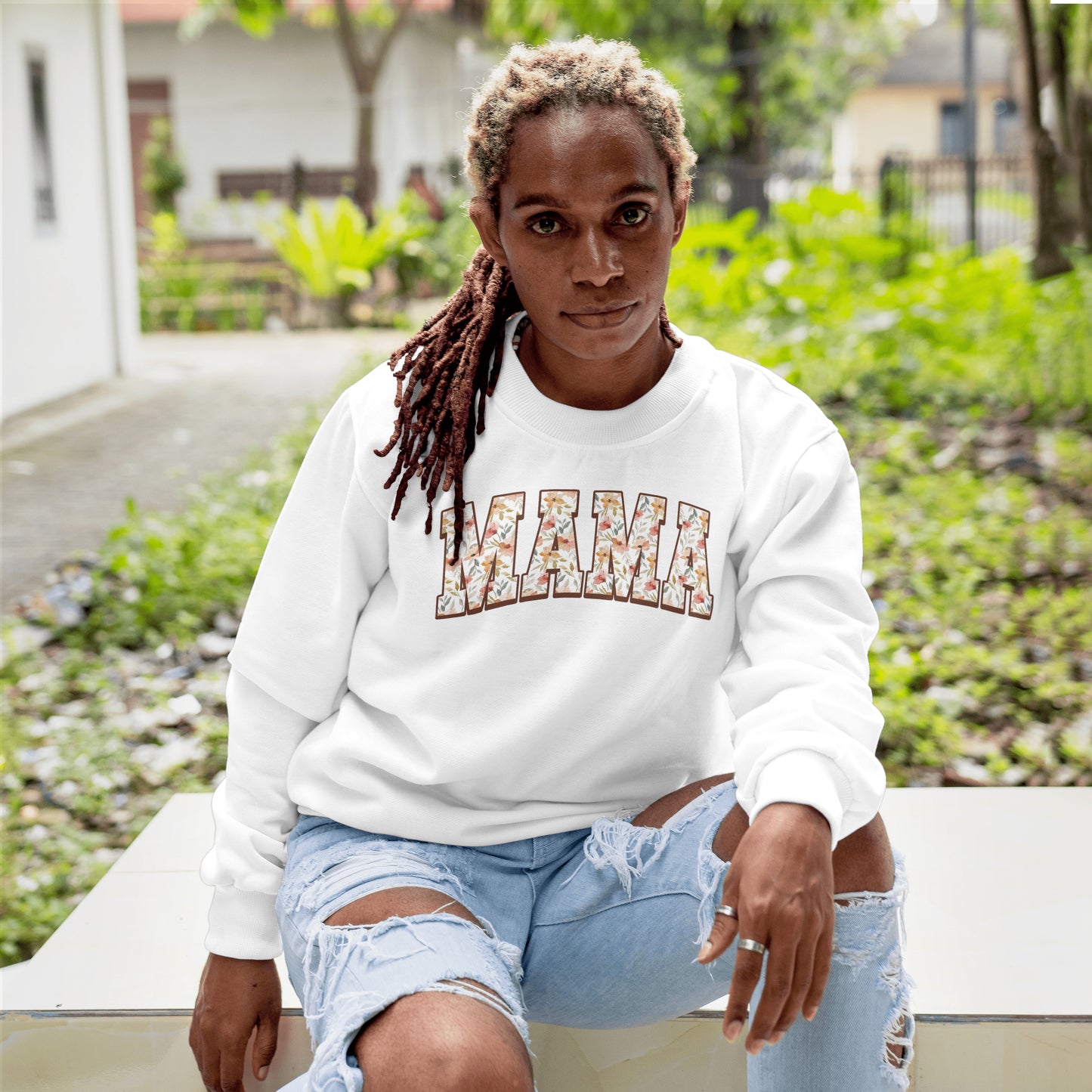 Floral Mama Crewneck