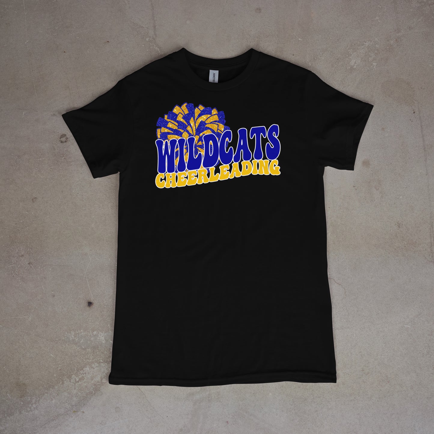 Wildcats Cheerleading Glitter