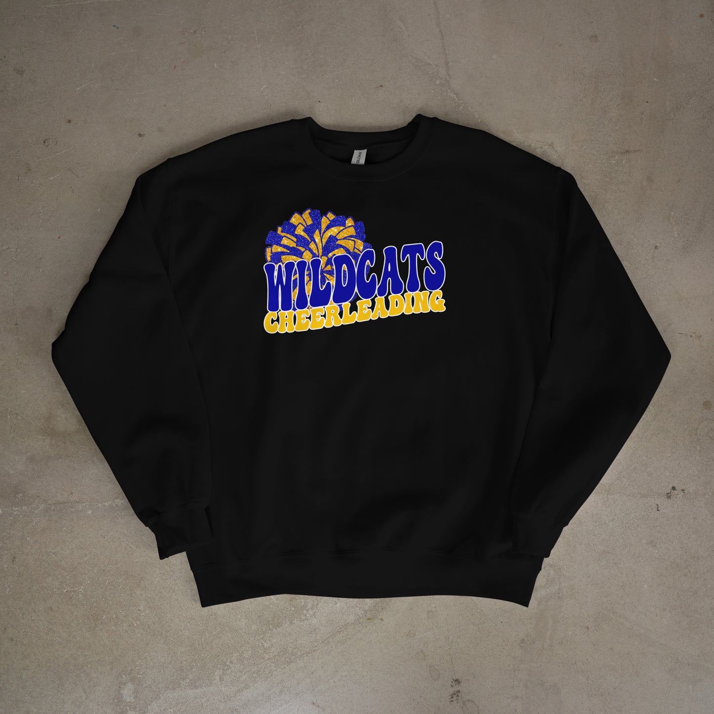 Wildcats Cheerleading Glitter