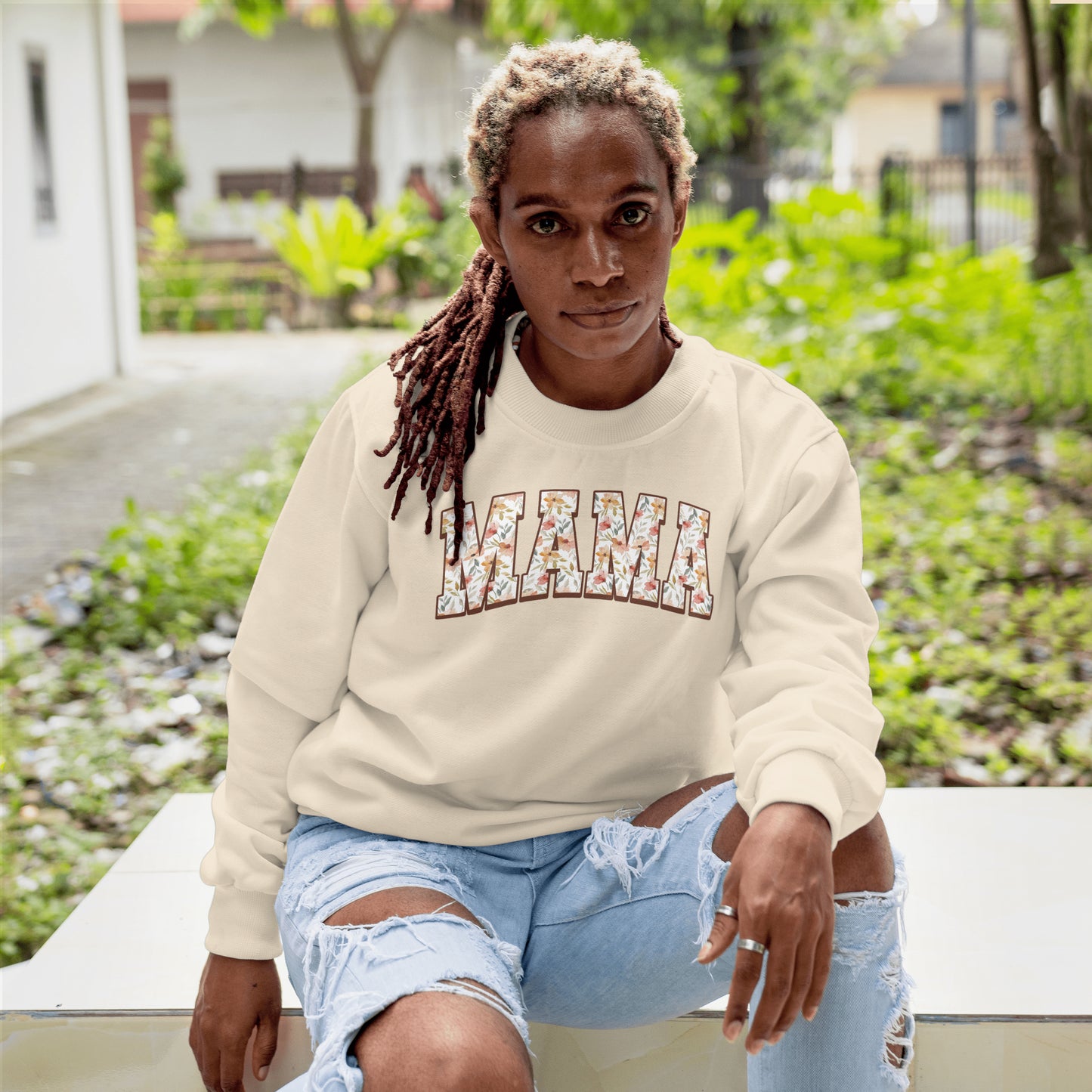 Floral Mama Crewneck