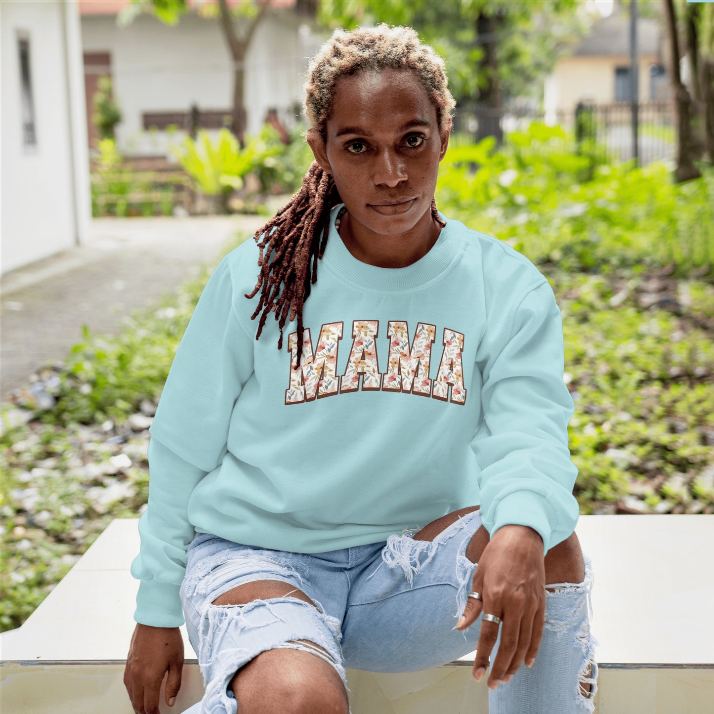 Floral Mama Crewneck