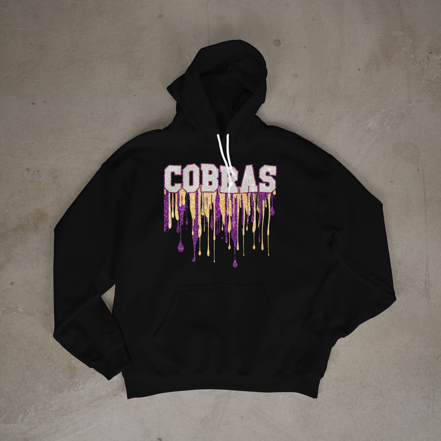 Cobras Glitter Drip