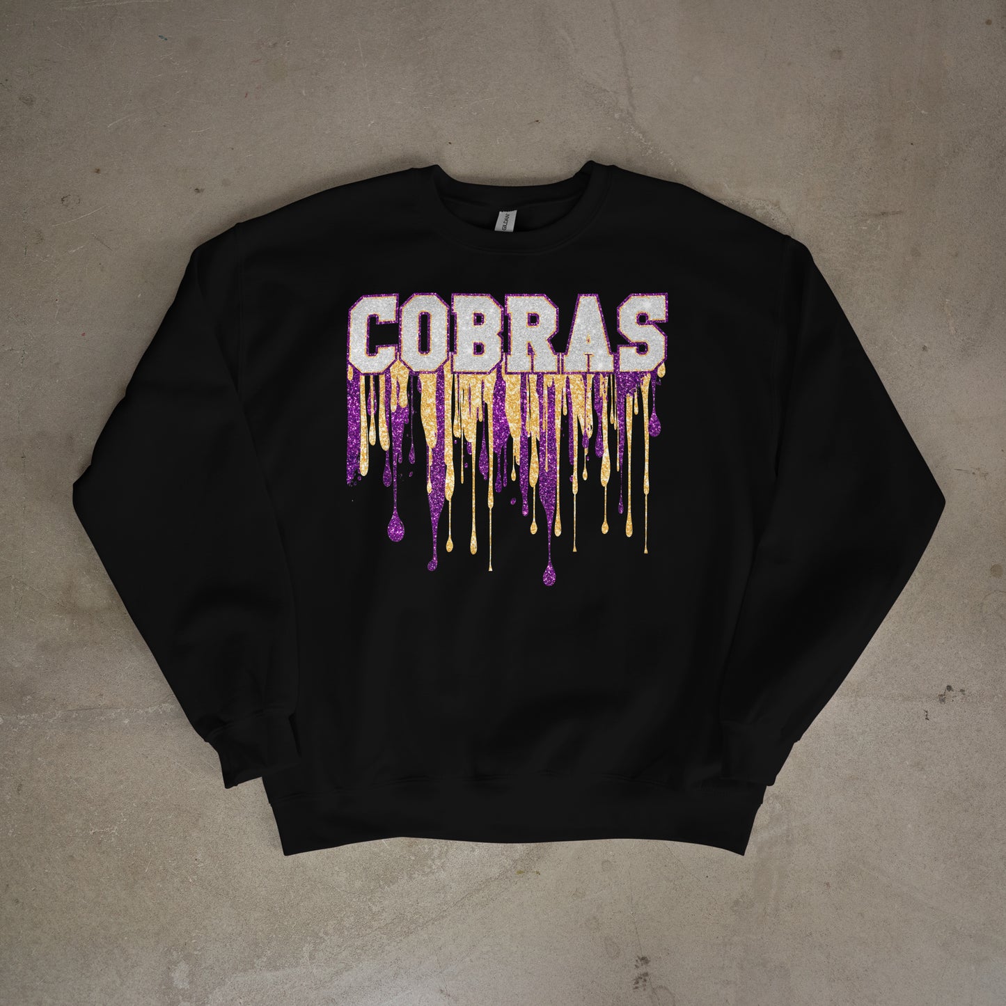 Cobras Glitter Drip