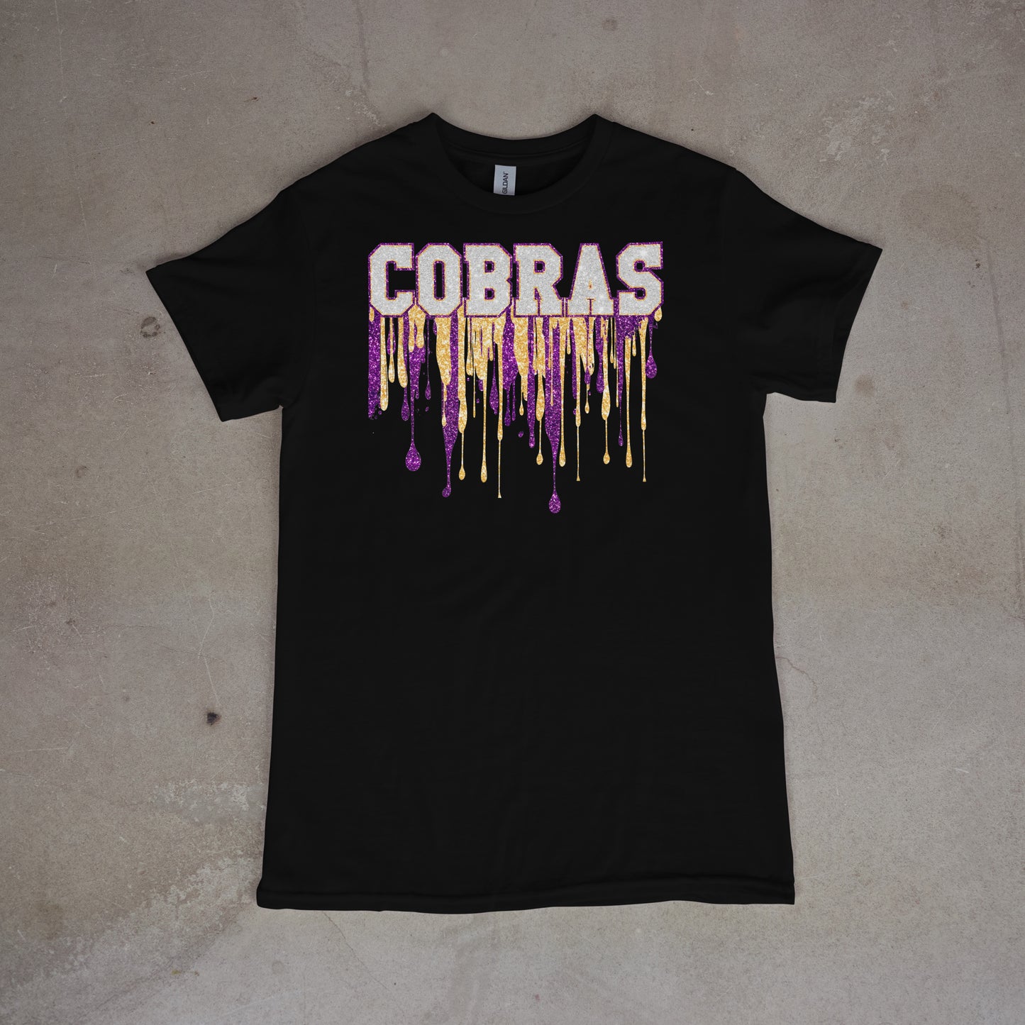 Cobras Glitter Drip
