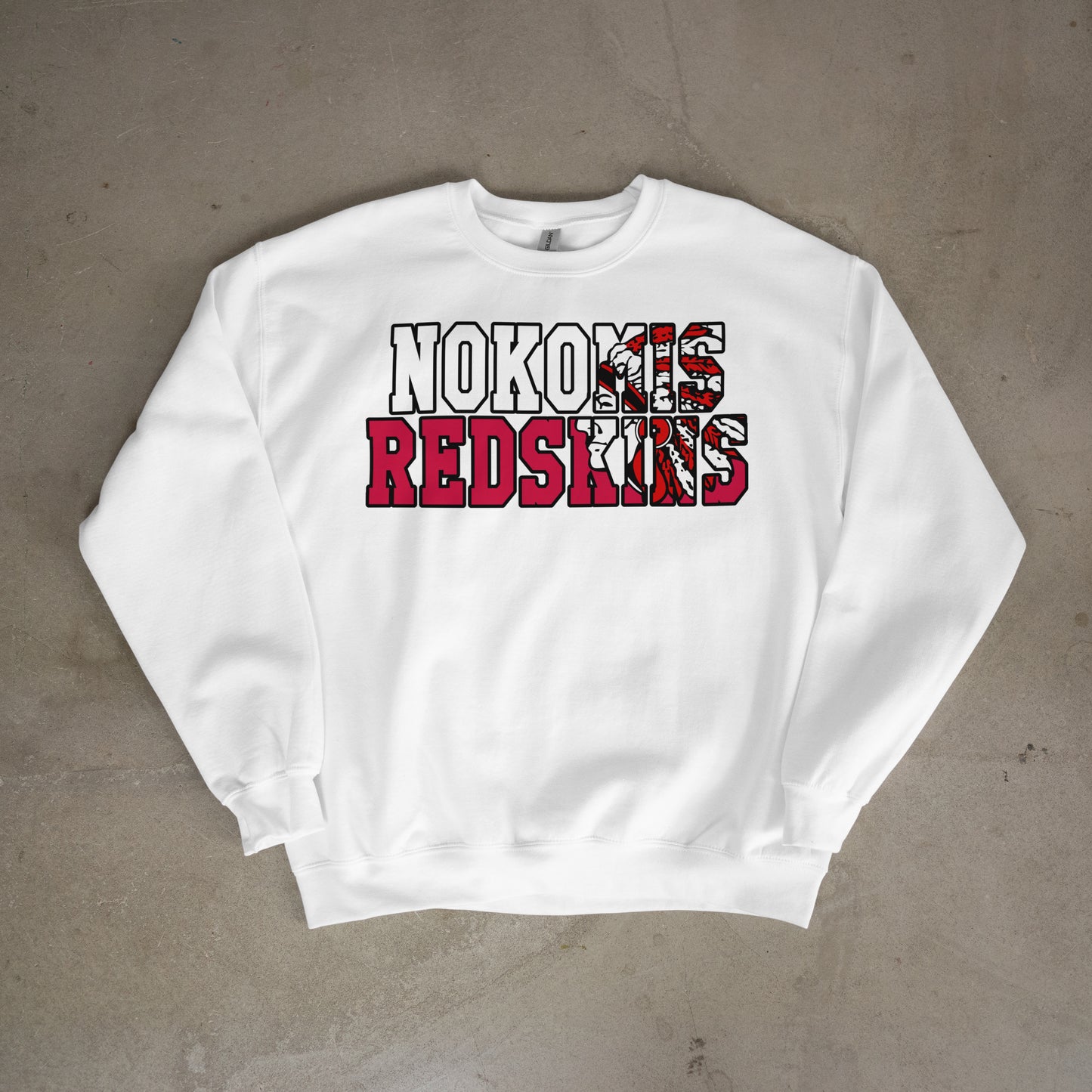 Nokomis Redskins Cutout