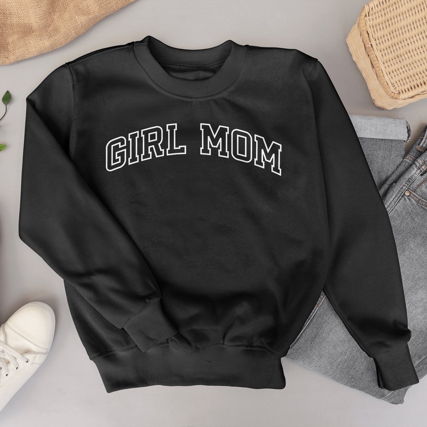 Girl Mom Crewneck