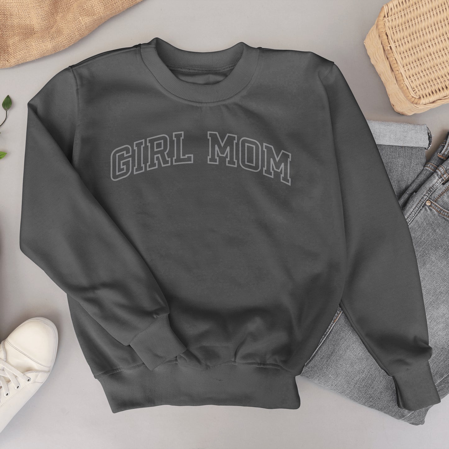 Girl Mom Crewneck