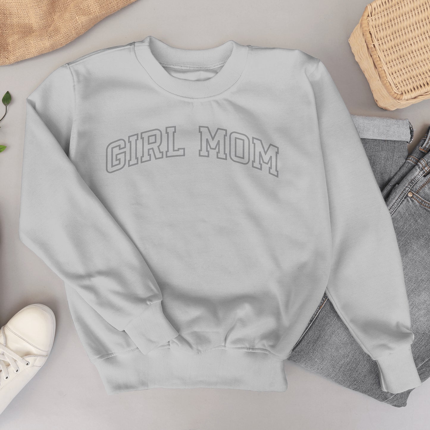 Girl Mom Crewneck