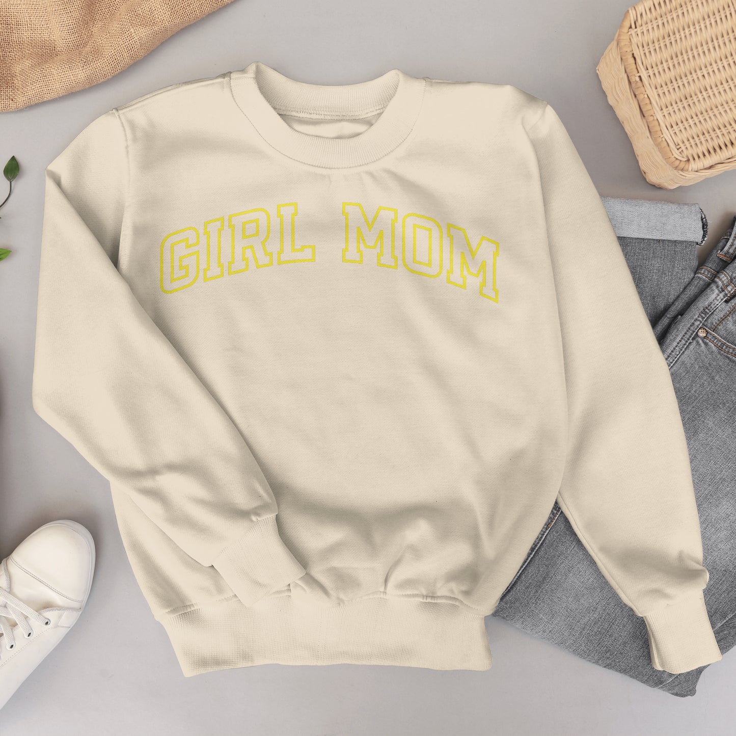 Girl Mom Crewneck