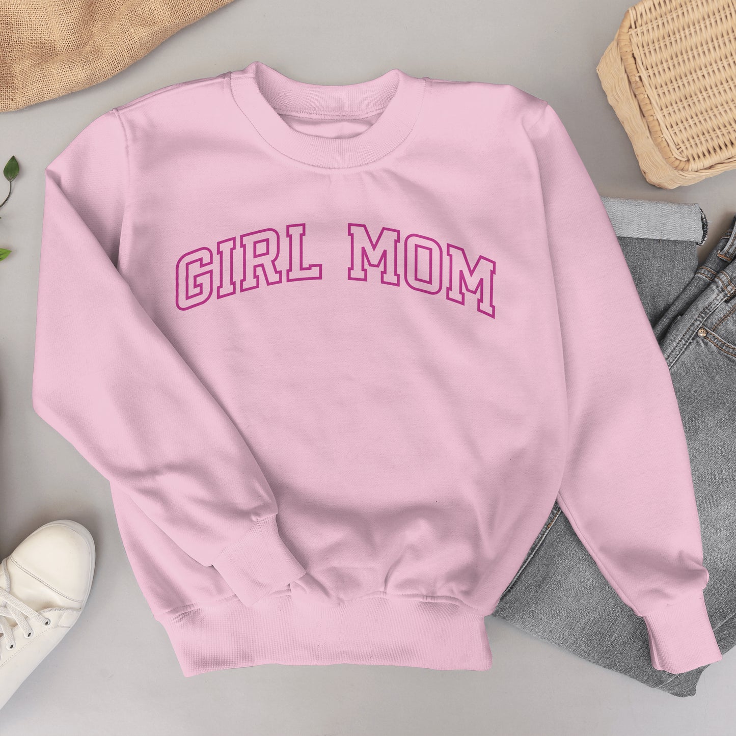 Girl Mom Crewneck