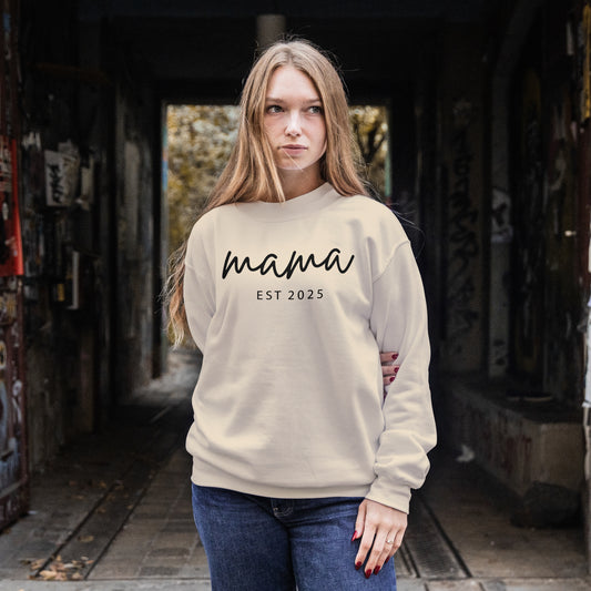 Mama Est. Custom Crewneck