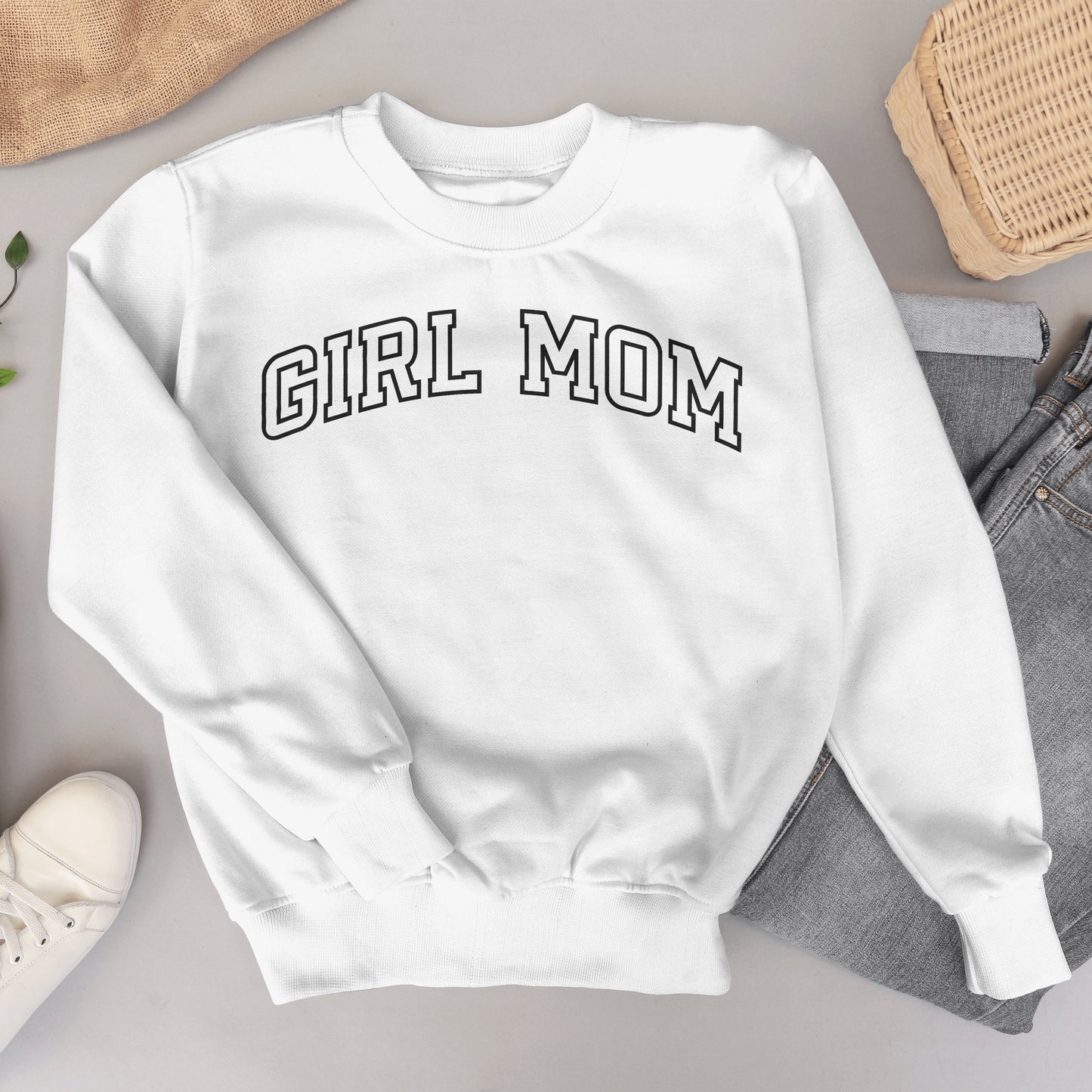 Girl Mom Crewneck