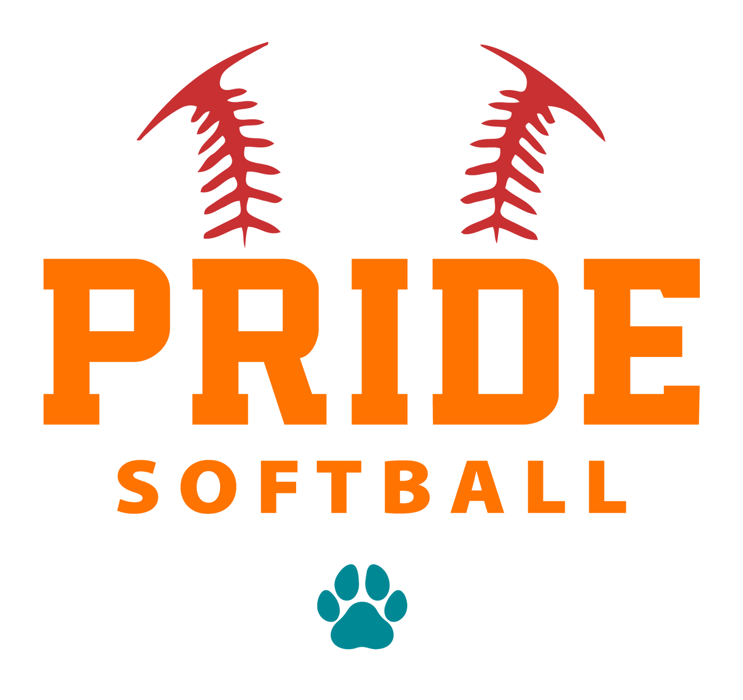 Window Decal Pride Softball