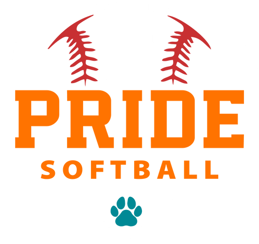 Window Decal Pride Softball