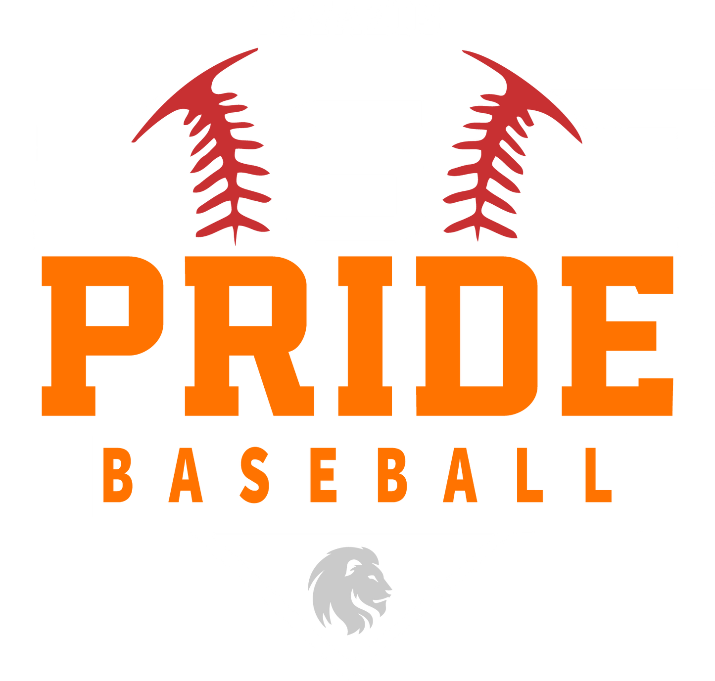 Window Decal Pride Baseball