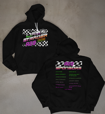 Liam Racing Purple Tones Hoodie