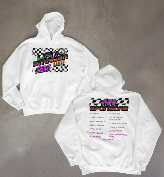 Liam Racing Purple Tones Hoodie