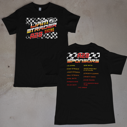 Liam Racing Red Tones Tee