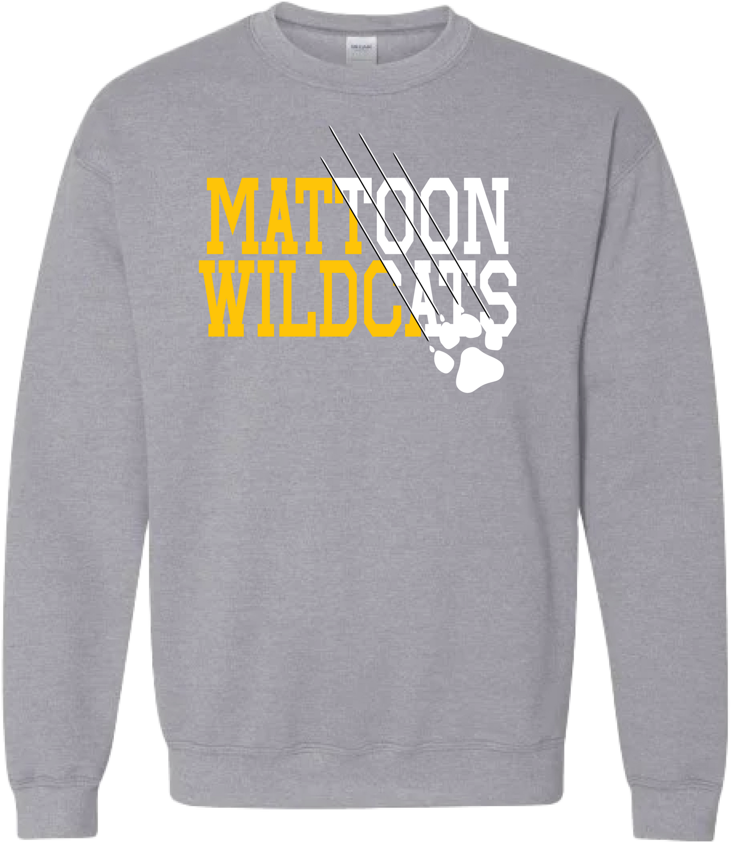 Wildcat scratch Crewneck