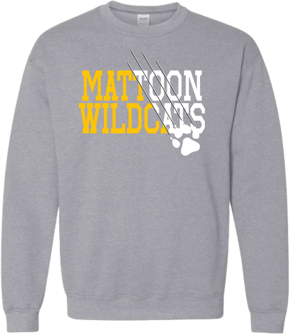 Wildcat scratch Crewneck