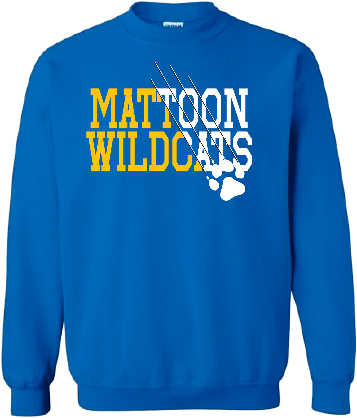 Wildcat scratch Crewneck