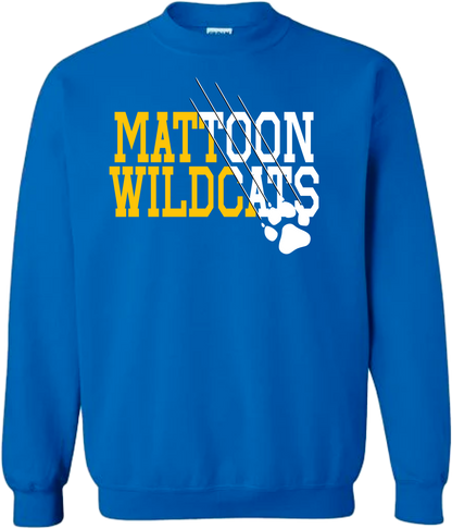 Wildcat scratch Crewneck