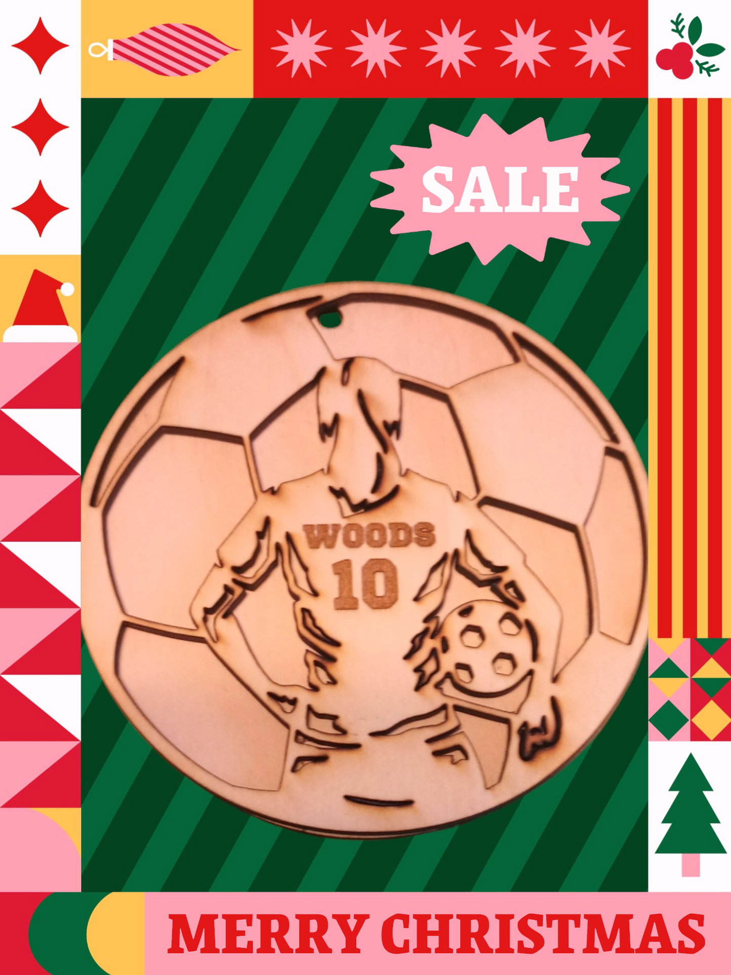 Soccer Ornament