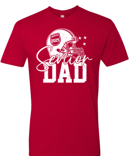 Helmet Design Senior Dad Shirt