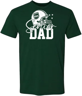 Helmet Design Senior Dad Shirt