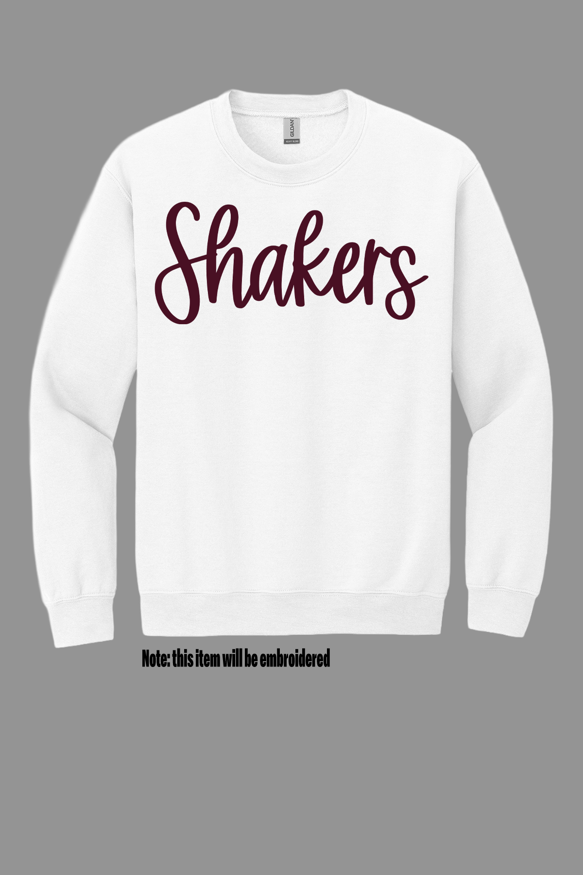 Shakers Embroidery