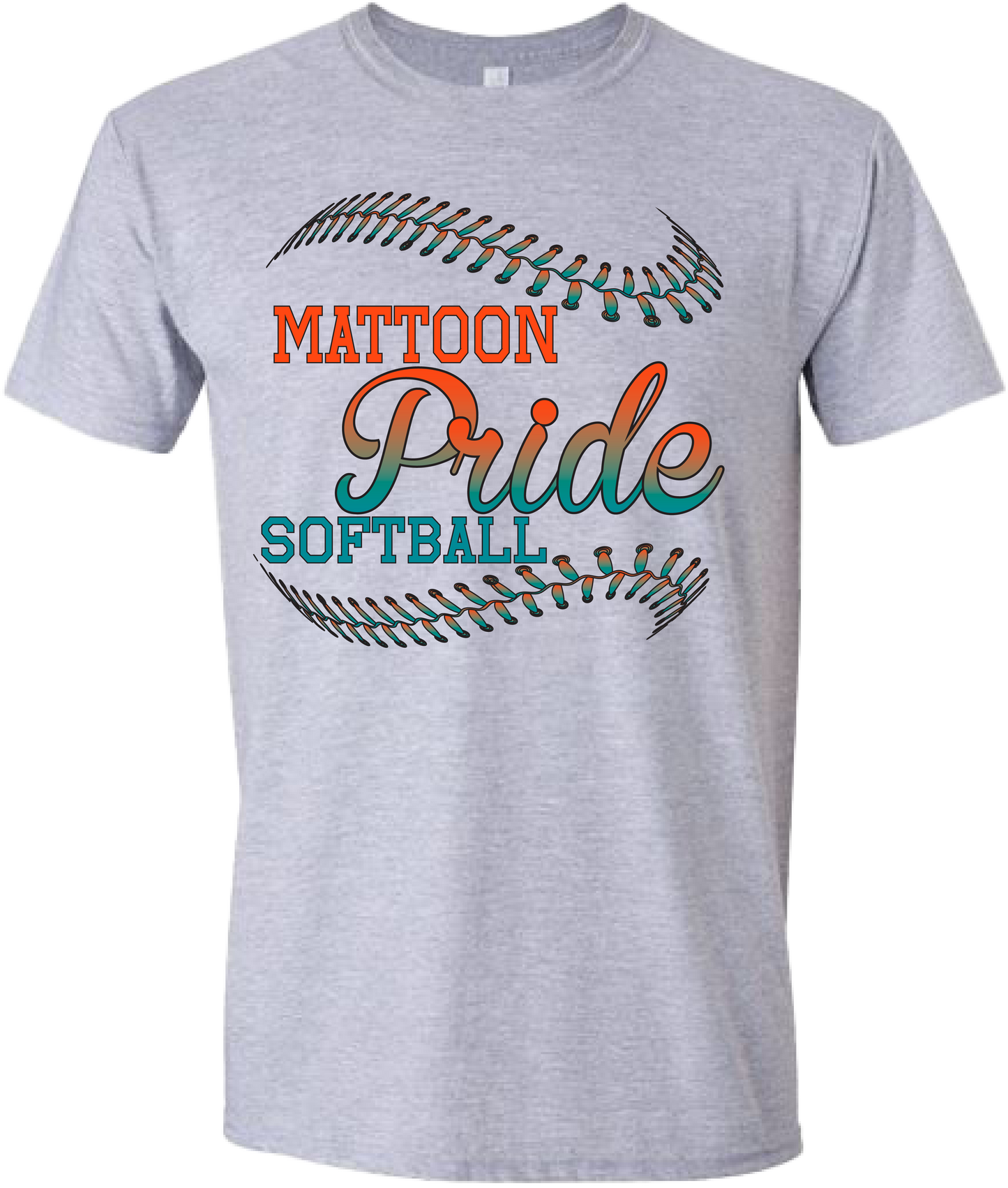 2-Tone Gray Pride Softball