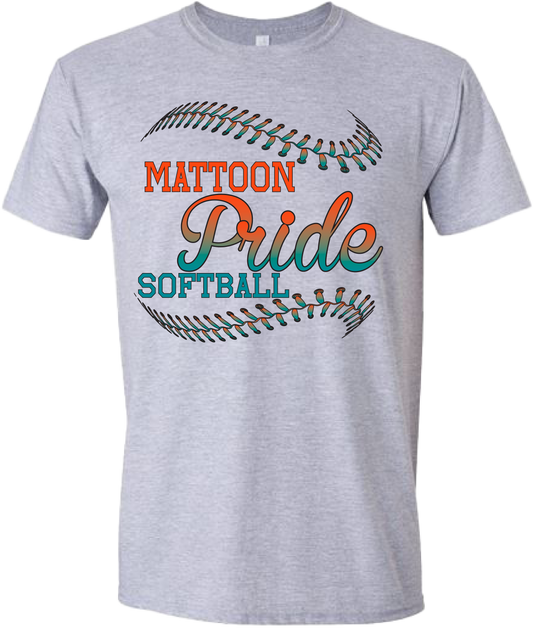 2-Tone Gray Pride Softball