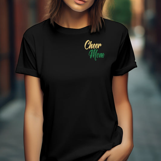 Mattoon Cheer Mom Faux Glitter