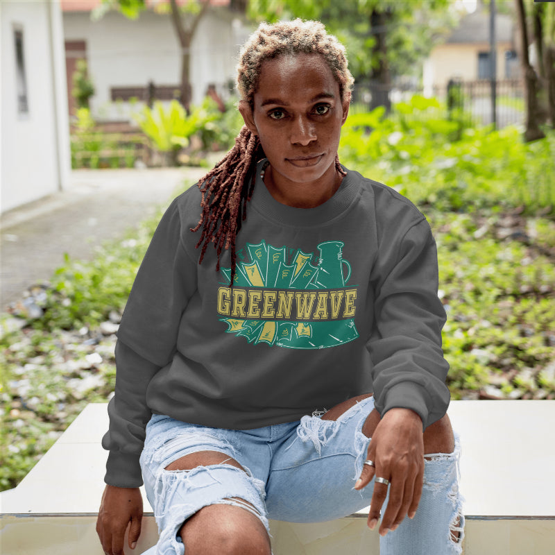Greenwave Cheer Crewneck