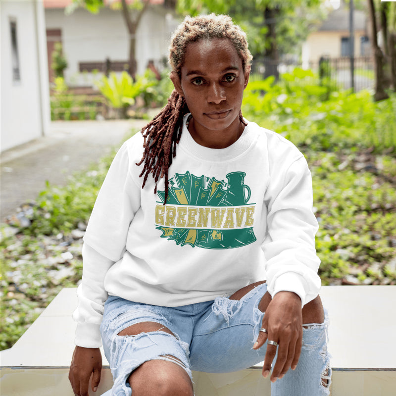 Greenwave Cheer Crewneck